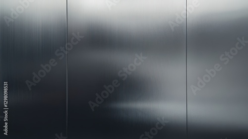 brushed metal plate
