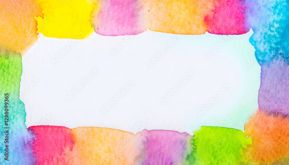 Obraz premium 水彩フレーム