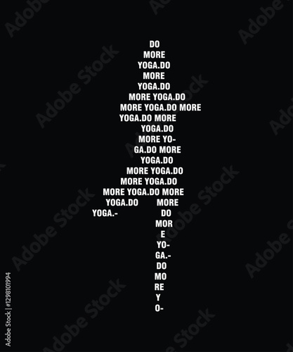 Yoga typography t-shirt design. Yoga lover t-shirt design
