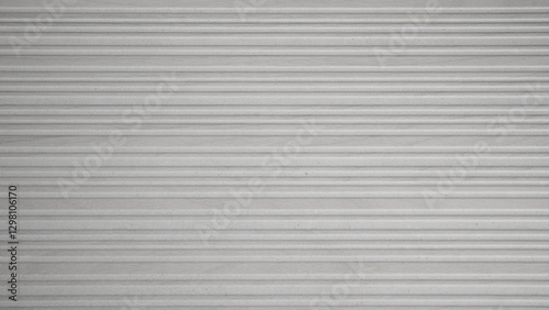 Fototapeta Naklejka Na Ścianę i Meble -  Bright gray grey white 3d grunge abstract corrugated striped, concrete cement stone stripes tile wall texture background
