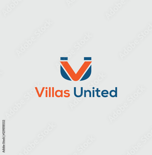 Free Download Elegant VU Letter Logo - Professional Typography Branding
 - GFXLoad