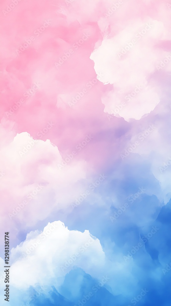 pink sky blue soft transition background pink sky blue soft transition background