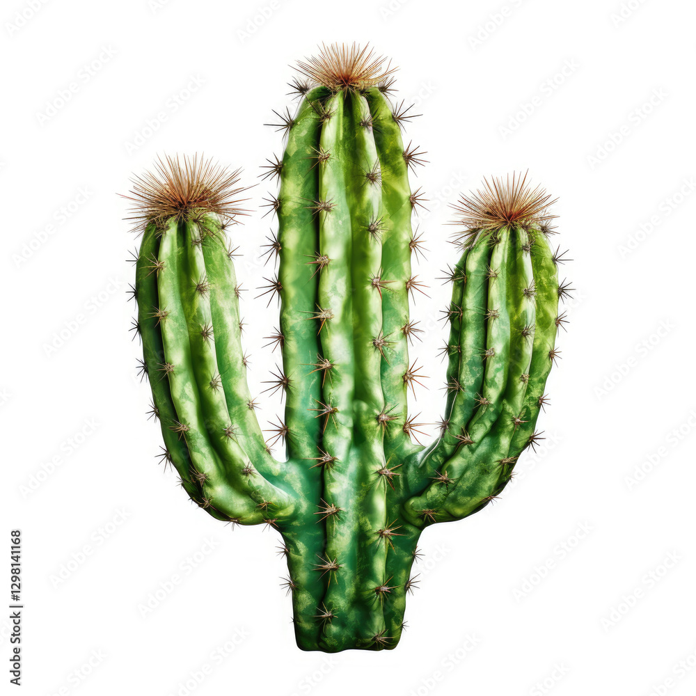 Naklejka premium cactus on transparent background