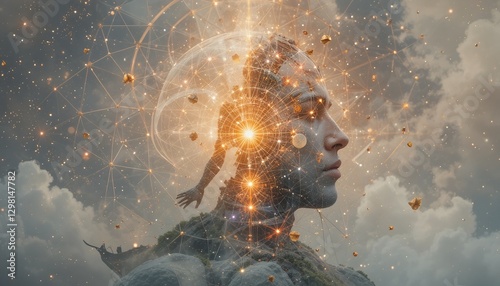 Inner Cosmos: A Journey into the Mind's Celestial Landscape