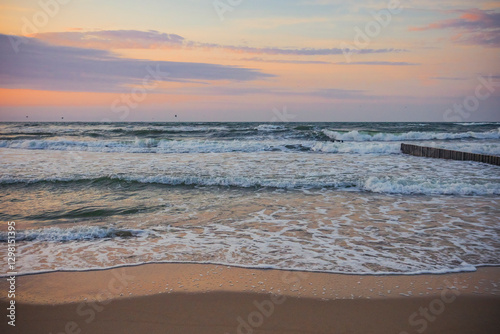 Fototapeta Naklejka Na Ścianę i Meble -  the shores of the Baltic Sea