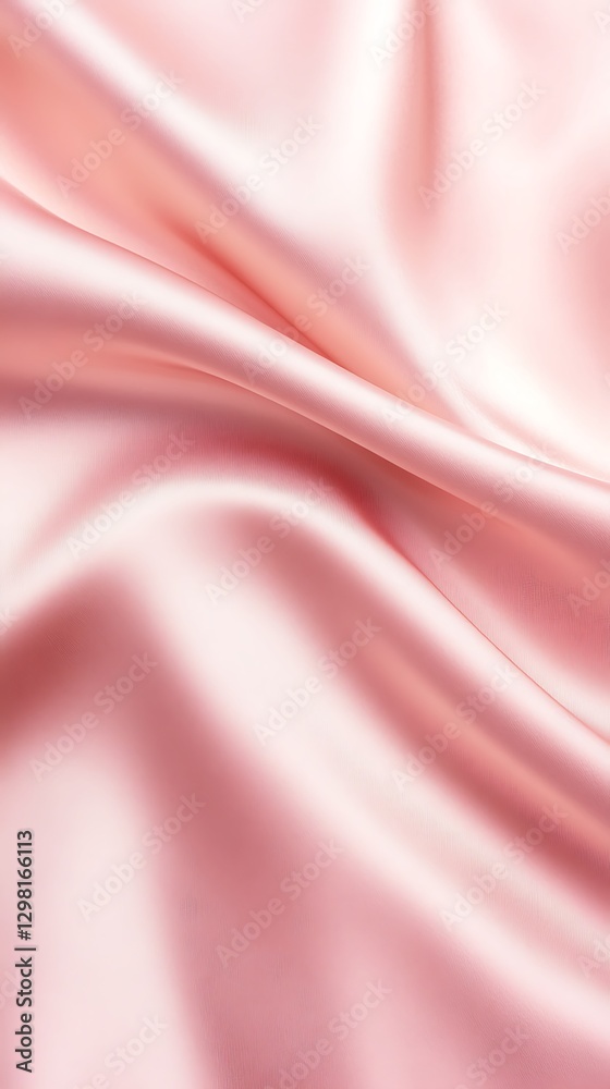 Obraz premium smooth pink sky blending into soft white