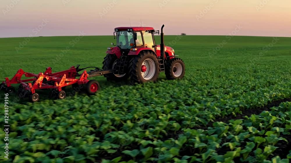 The Tractor in the Field The Tractor in the Field