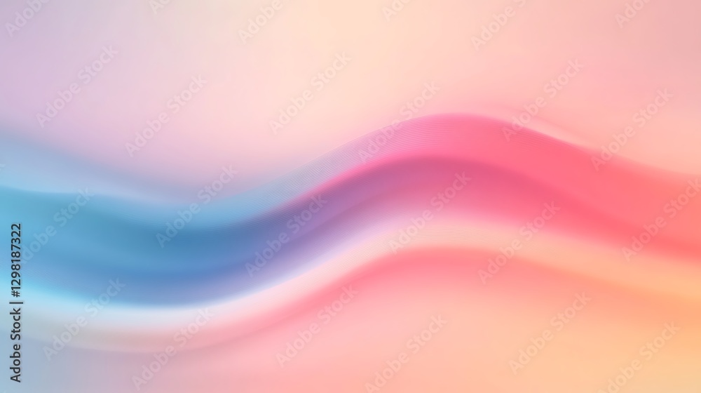 Obraz premium soft blurred gradient with smooth transitions