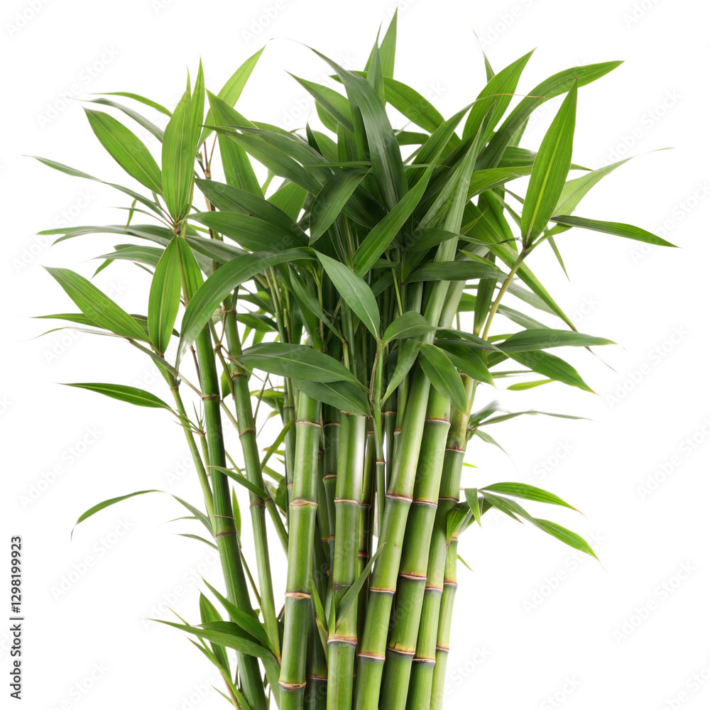 Lush Green Bamboo Clusters Against Transparent background, bamboo isolated on Transparent background Lush Green Bamboo Clusters Against Transparent background, bamboo isolated on Transparent background