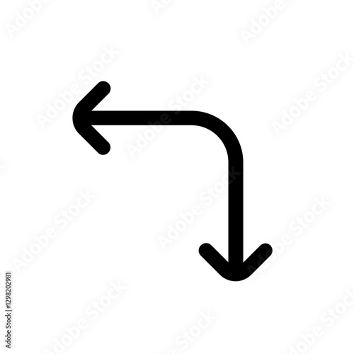 left down line style, perfect for user interface projects