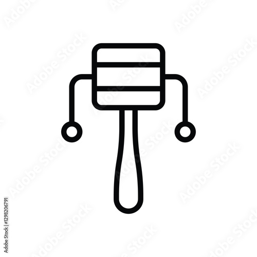 Rattle Vector icon