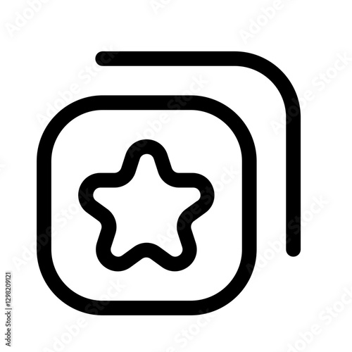 favorites line style, perfect for user interface projects