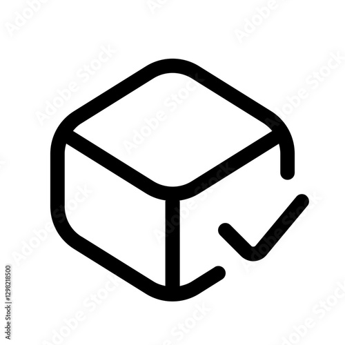package check line style, perfect for user interface projects