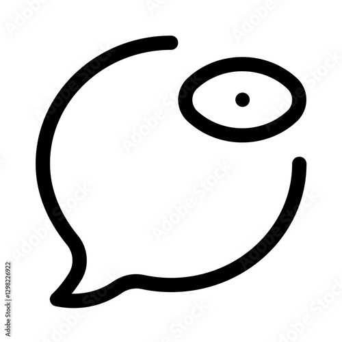 seen chat line style, perfect for user interface projects