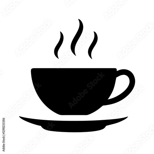 Coffee Cup Silhouette Icon