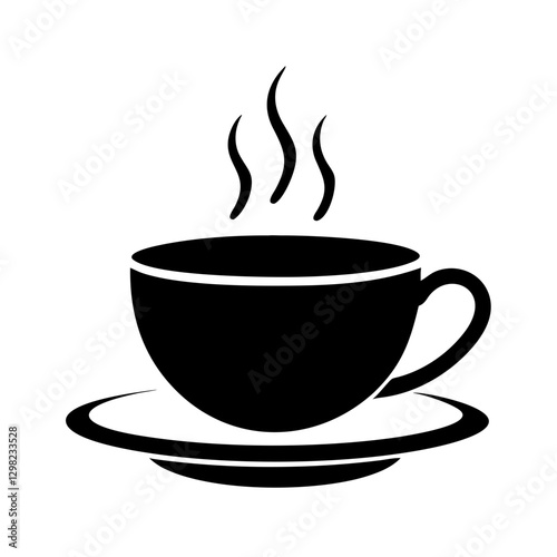 Coffee Cup Silhouette Icon