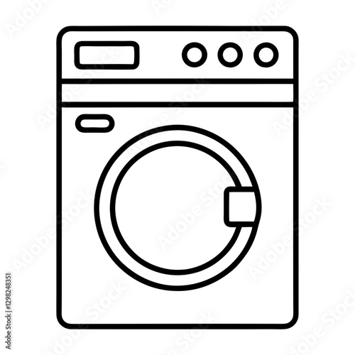 Washing Machine Outline Icon