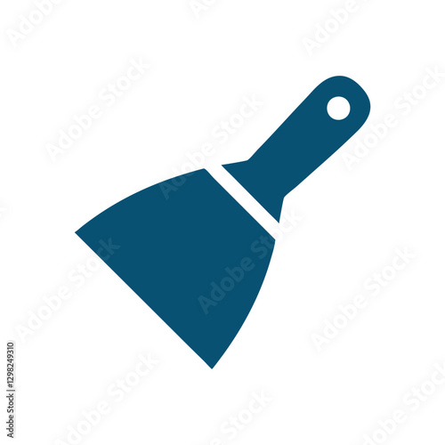 Putty Knife Vector Icon 
