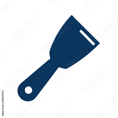 Putty Knife Vector Icon 