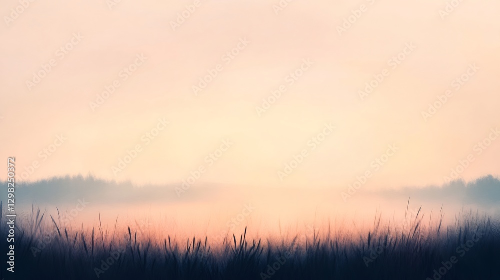 Fototapeta premium soft pastel morning haze background