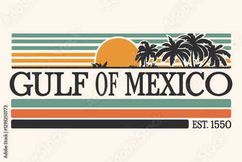 mexico t shirt. palm tree beach sunset, Long beach, summer vibes hand draw, summer beach slogan with beach illustration, Hawaii, Mexico theme vintage print design, for t-shirt print and other us