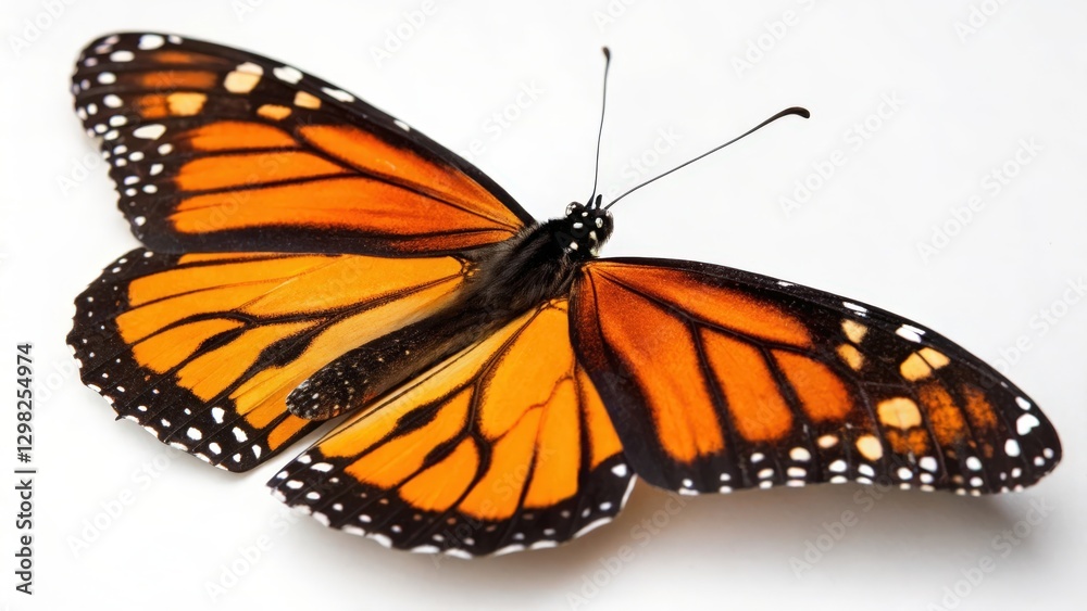 Obraz premium Monarch Butterfly Wings Open