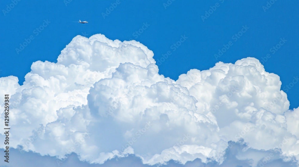 Naklejka premium cloud view