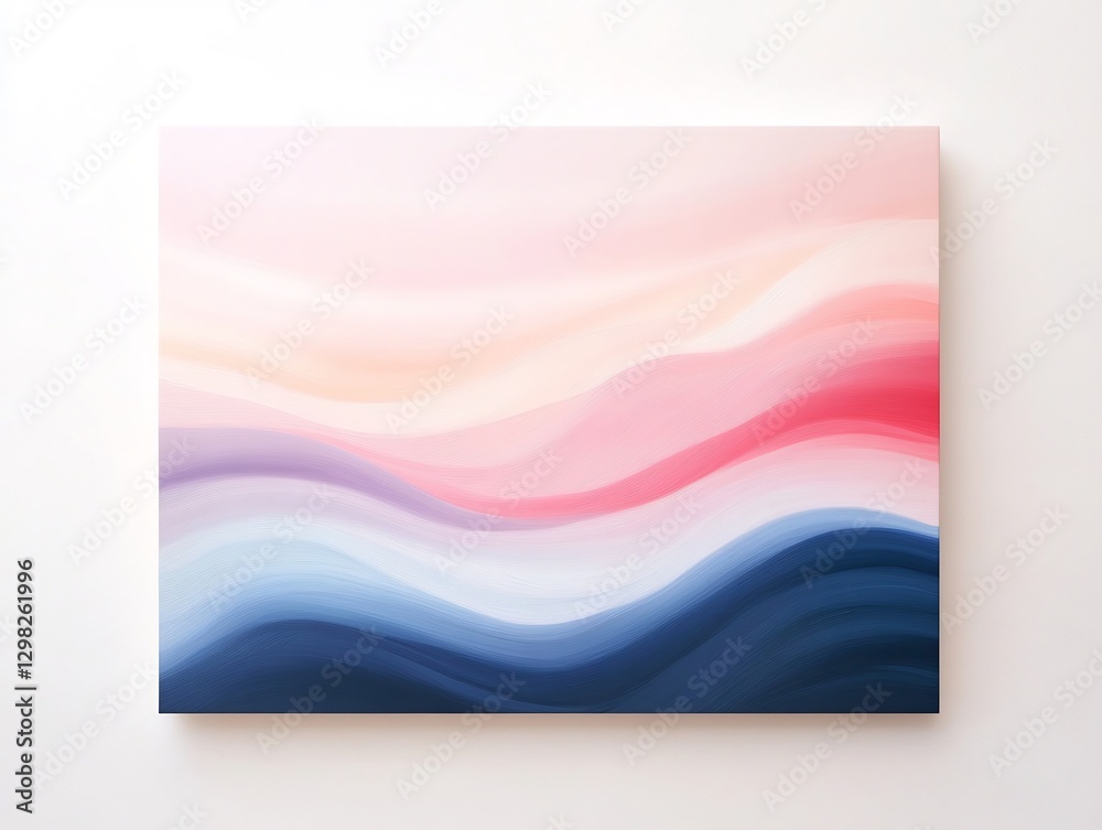 soft-focus pastel waves elegant flow soft-focus pastel waves elegant flow