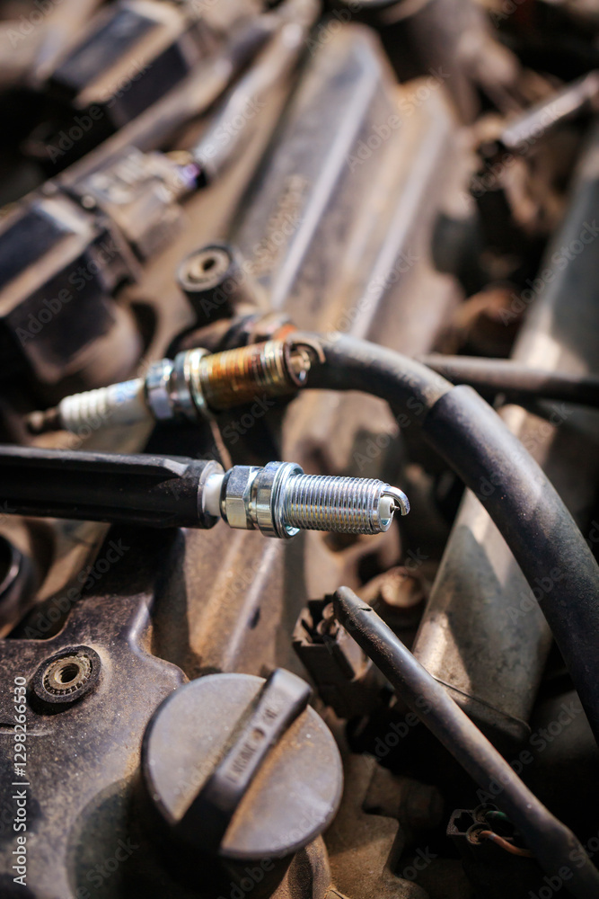 Spark plugs for gasoline engines are new and efficient, resulting in complete combustion in the engine, no soot and dirt Changing spark plugs can maintain and extend the life of the engine Spark plugs for gasoline engines are new and efficient, resulting in complete combustion in the engine, no soot and dirt Changing spark plugs can maintain and extend the life of the engine