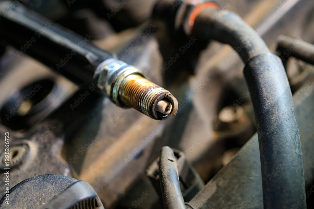 Spark plugs for gasoline engines that are old and have expired will cause incomplete combustion in the engine, in soot and dirt. Changing spark plugs can maintain and extend the life of the engine Spark plugs for gasoline engines that are old and have expired will cause incomplete combustion in the engine, in soot and dirt. Changing spark plugs can maintain and extend the life of the engine