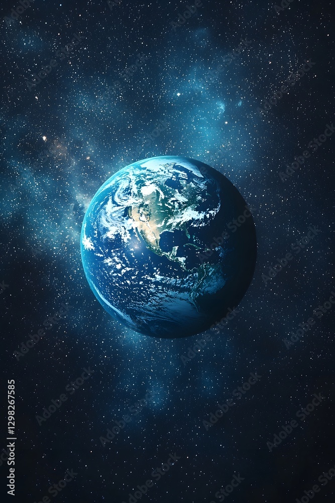 Sparkling Earth in the Starry Universe Sparkling Earth in the Starry Universe