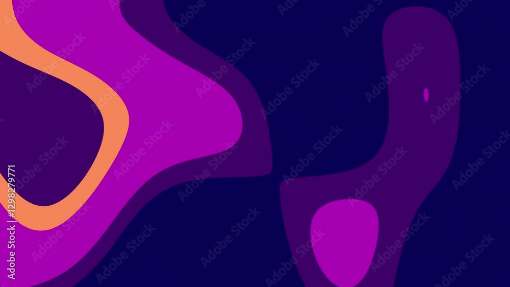 Abstract background with purple and orange shapes suitable for modern design projects, website backgrounds, posters, and digital art creation.

