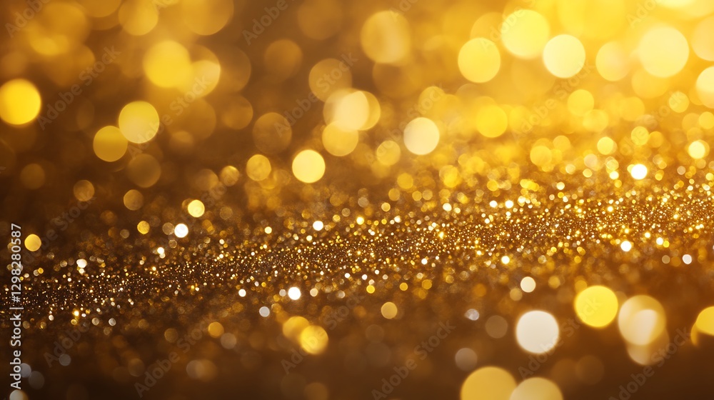 Golden glitter bokeh background (2) Golden glitter bokeh background (2)