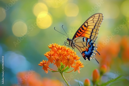 Asclepias Tuberosa: A Vibrant Orange Wildflower Blooming in North Carolina