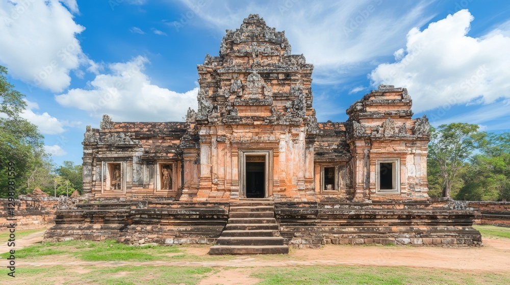 Naklejka premium Banteay Srei Temple in Cambodia