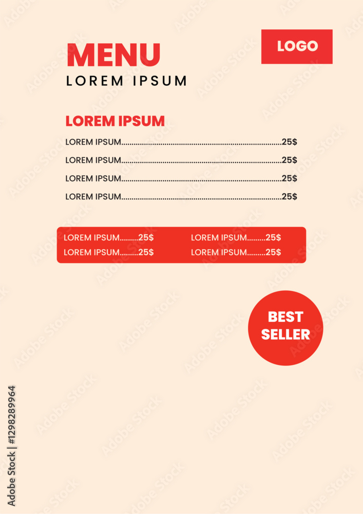 Obraz premium Food Design Template For Instagram