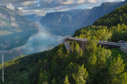 Stegastein am Aurlandsfjord photo