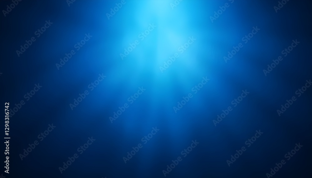 Obraz premium Gradient blue light textured background