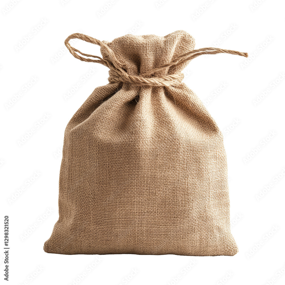 Ecofriendly small linen bag mockup designed for sustainable packaging and giftgiving applications, Textile small bag mockup. Natural eco fabric linen cotton sack isolated on transparent, transparent Ecofriendly small linen bag mockup designed for sustainable packaging and giftgiving applications, Textile small bag mockup. Natural eco fabric linen cotton sack isolated on transparent, transparent