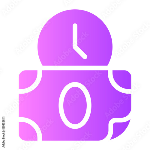 long term gradient icon