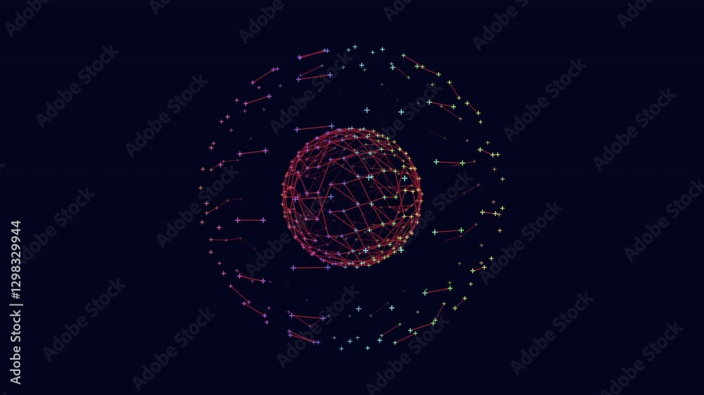 Abstract illustration of a brain with interconnected lines and dots, showcasing the complexity and extensive neural networks within our cognitive organ Abstract illustration of a brain with interconnected lines and dots, showcasing the complexity and extensive neural networks within our cognitive organ