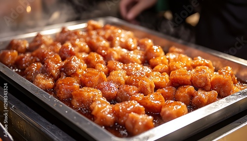 Sweet and Sour Pork Buffet Tray
