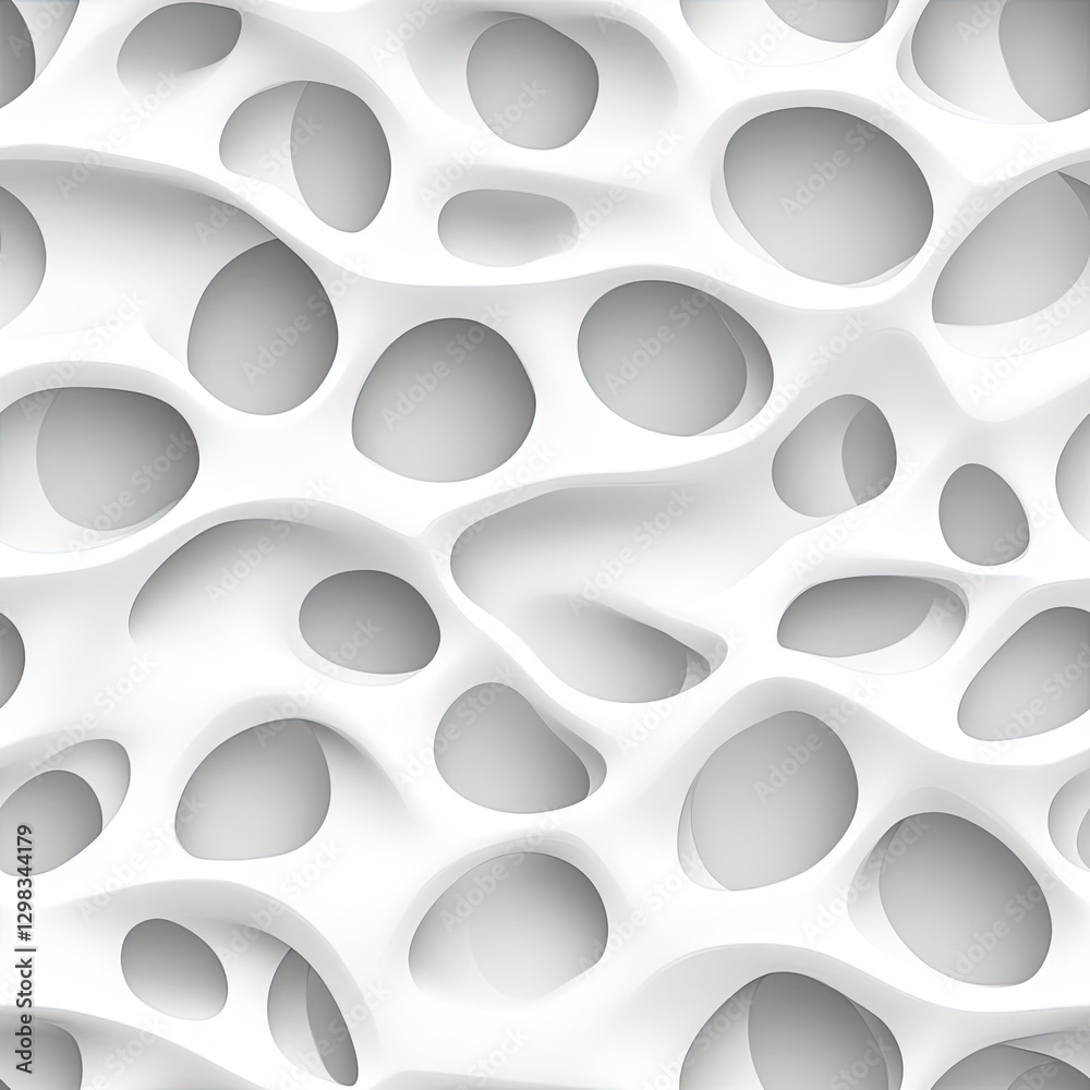 Soft Reticulated Structure Seamless Flowing Lines Pattern Design Soft Reticulated Structure Seamless Flowing Lines Pattern Design