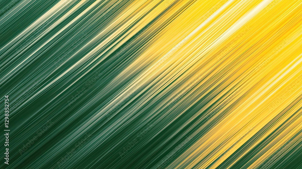 Abstract diagonal lines, green and yellow gradient, dynamic motion effect, vibrant background Abstract diagonal lines, green and yellow gradient, dynamic motion effect, vibrant background
