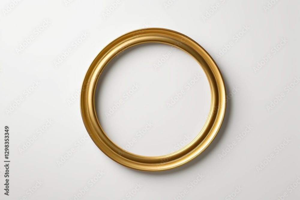 a close up of a gold frame on a white wall a close up of a gold frame on a white wall