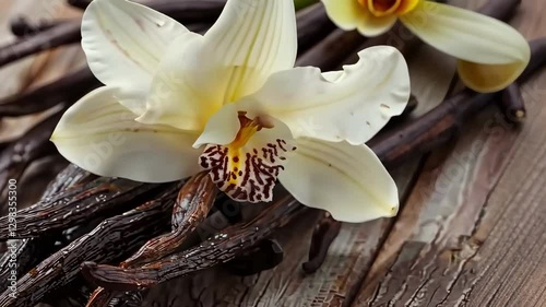 Dry Aromatics Vanilla Sticks With Flower