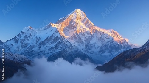 Majestic Mountain Sunrise Clouds