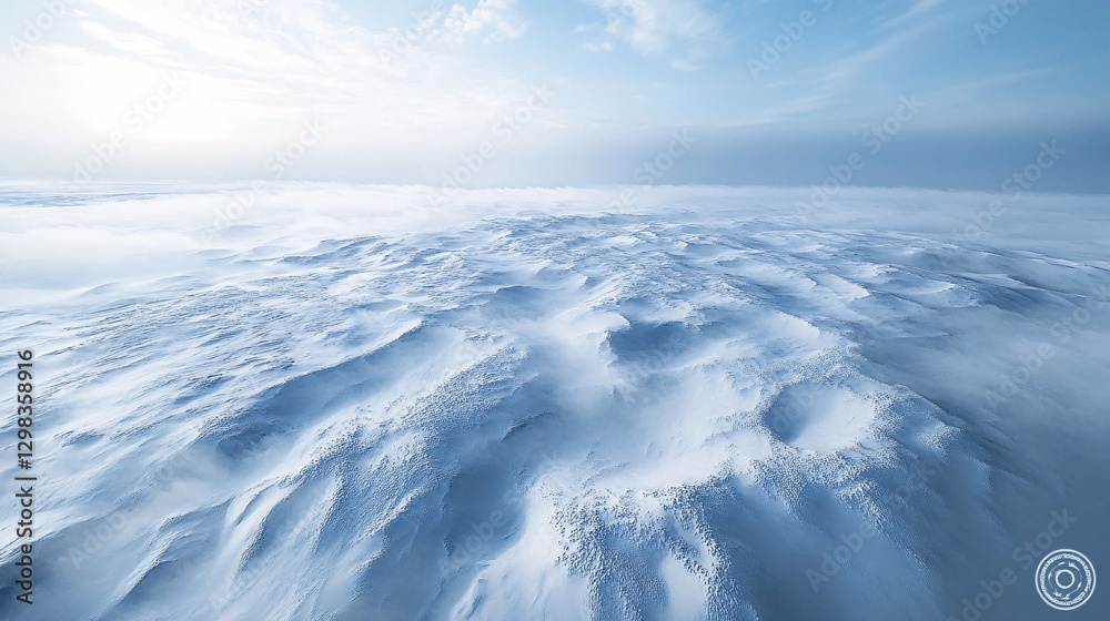 A breathtaking aerial view of a vast tundra during a blizzard, with snowdrifts forming intricate patterns, realistic, very detailed A breathtaking aerial view of a vast tundra during a blizzard, with snowdrifts forming intricate patterns, realistic, very detailed