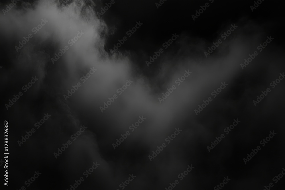 Mysterious Dark Clouds with Dramatic Light and Shadow Effects Mysterious Dark Clouds with Dramatic Light and Shadow Effects