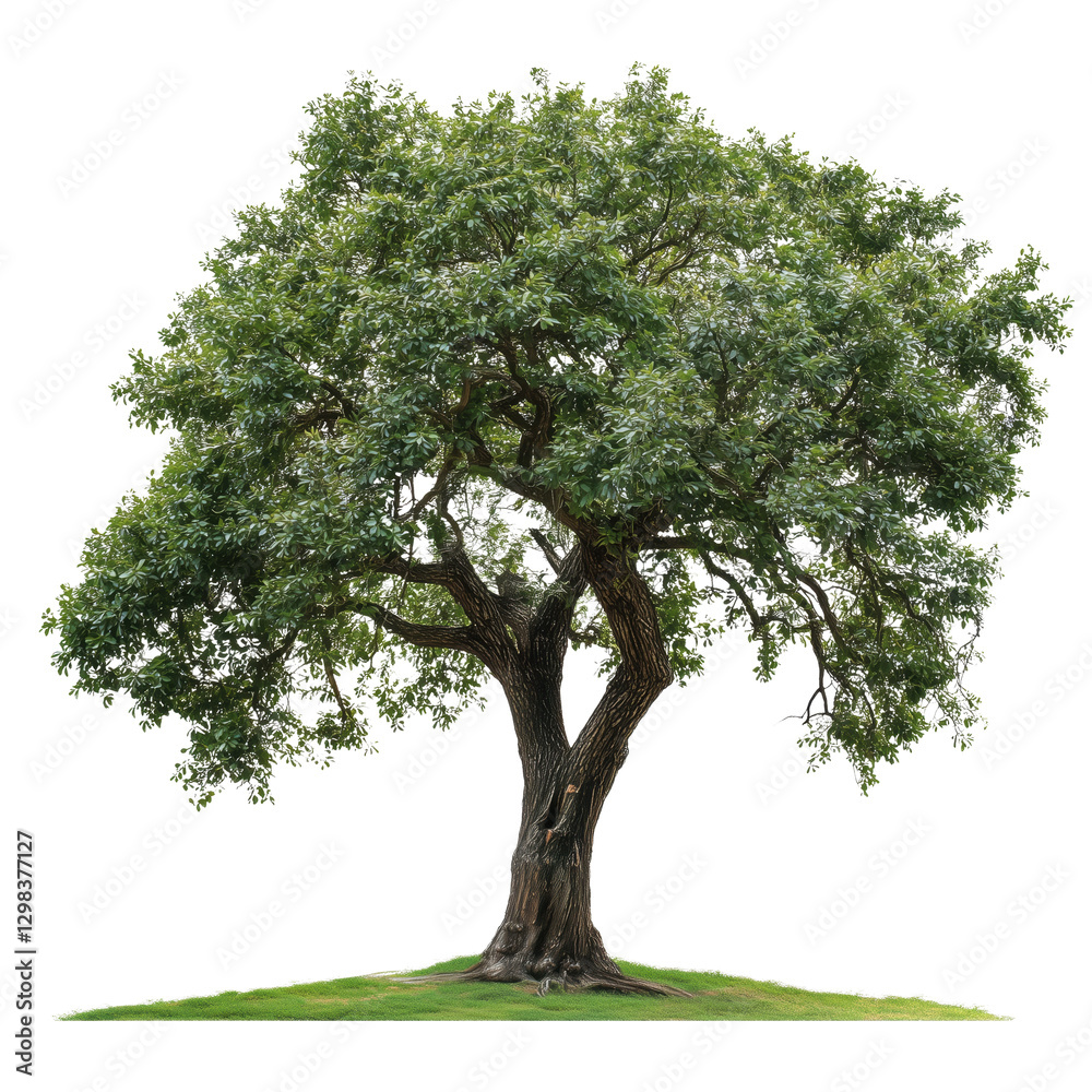 Single tree on transparent background Single tree on transparent background